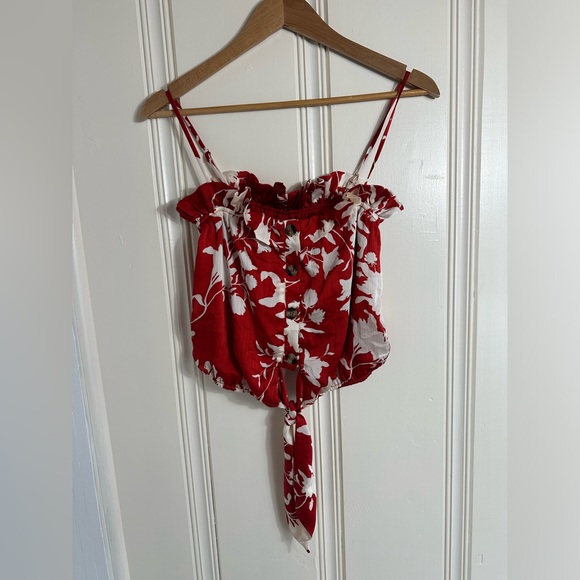 Johanna Ortiz X H&M Size Small. Tank top / summer / tie up - Picture 2 of 10